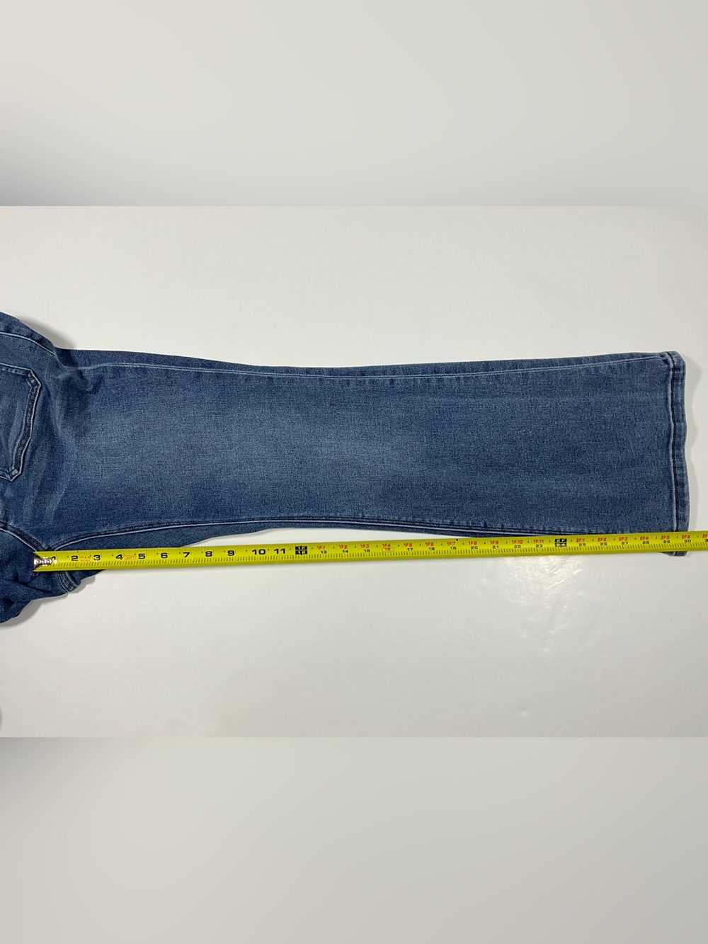 Lovervet by Vervet High Rise Flare Denim Jeans Women's 14W - Picture 8 of 16